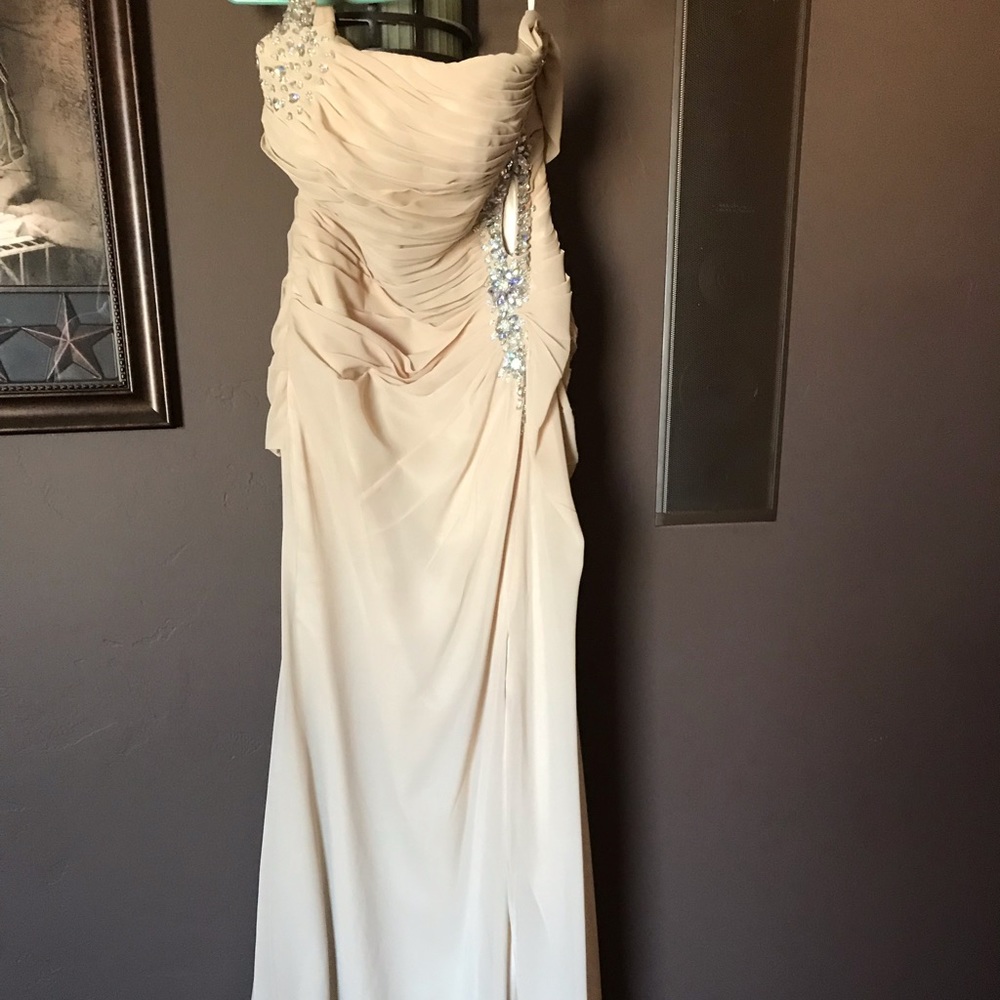 Gorgeous Custom Champagne Gown